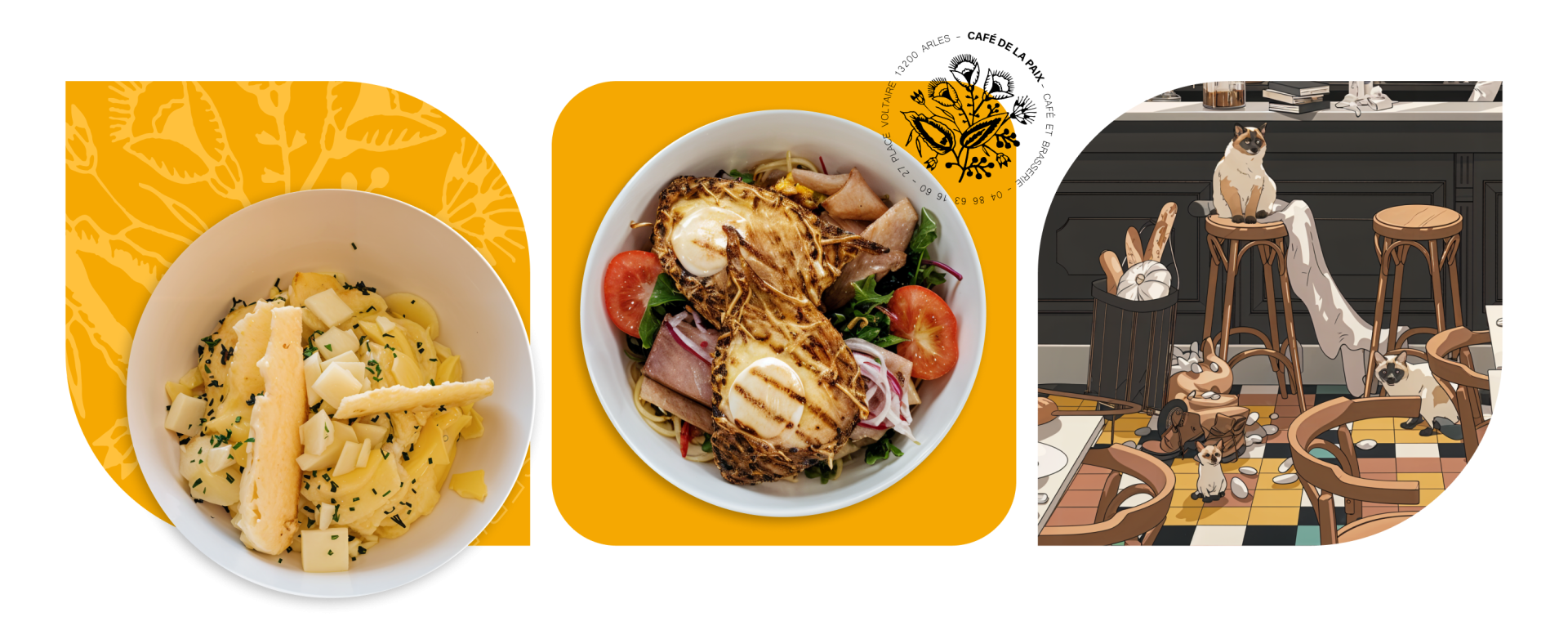 Café de la Paix - Restaurant Arles - bien manger ARLES